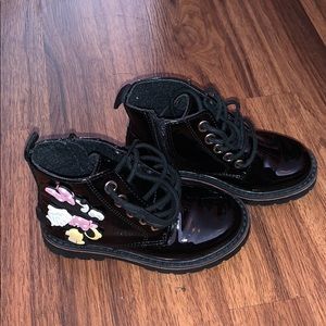 Zara Mickey Mouse boots